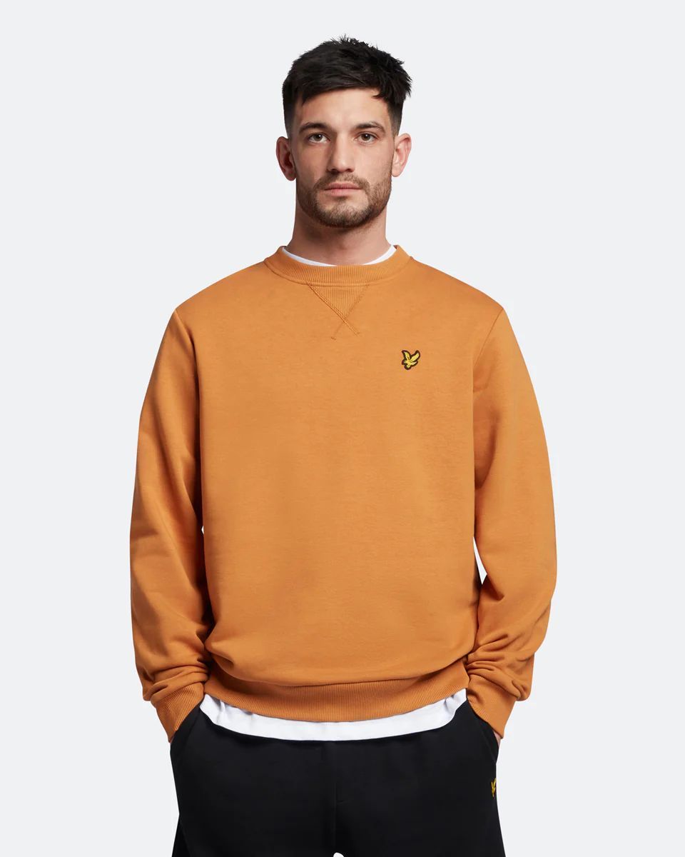 FELPA Uomo LYLE & SCOTT 1874 ML424VOG CREW NECK W869 SALTBURN