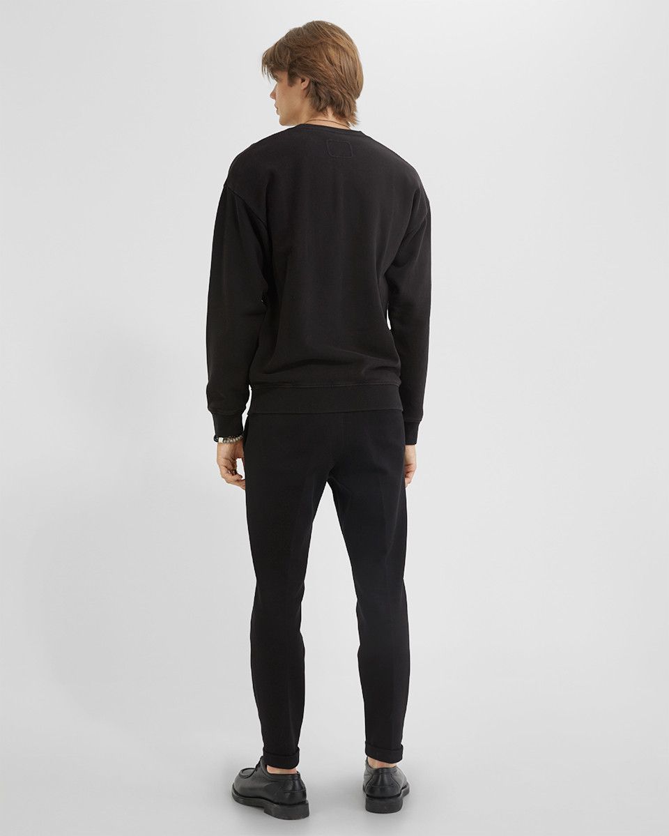 FELPA Uomo YOUNG POETS SOCIETY 106617 901 - CIEL LOGO 901 VINTAGE BLACK
