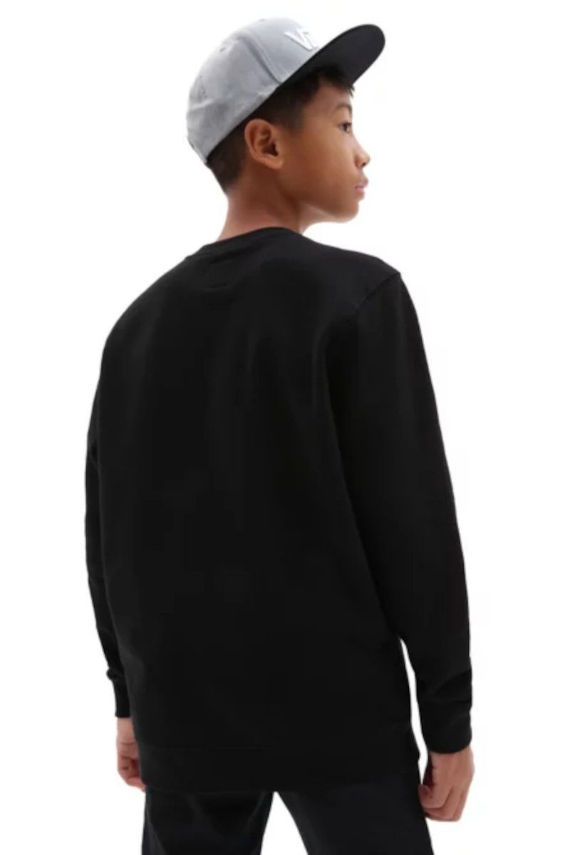 FELPA  VANS VN0A36MZ CLASSIC CREW Y28 BLACK/WHITE