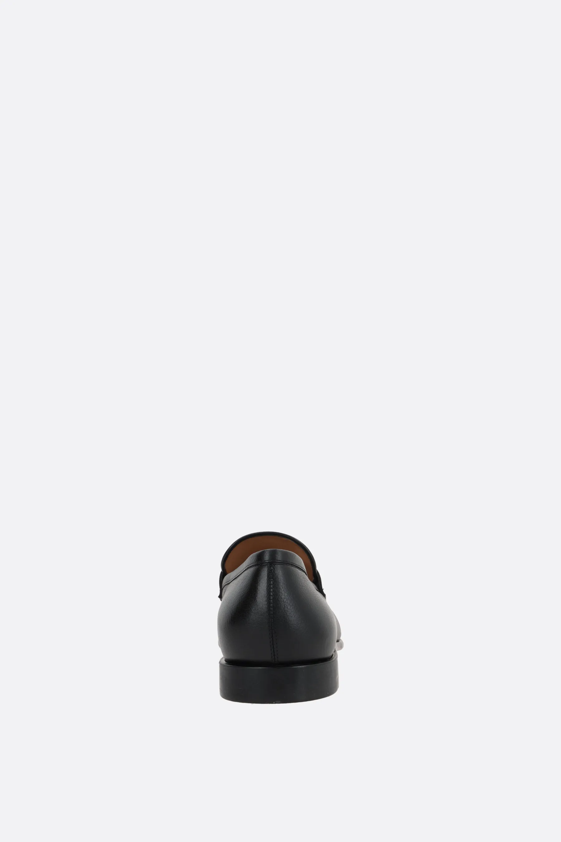 FERRAGAMO mocassino Foster in pelle martellata