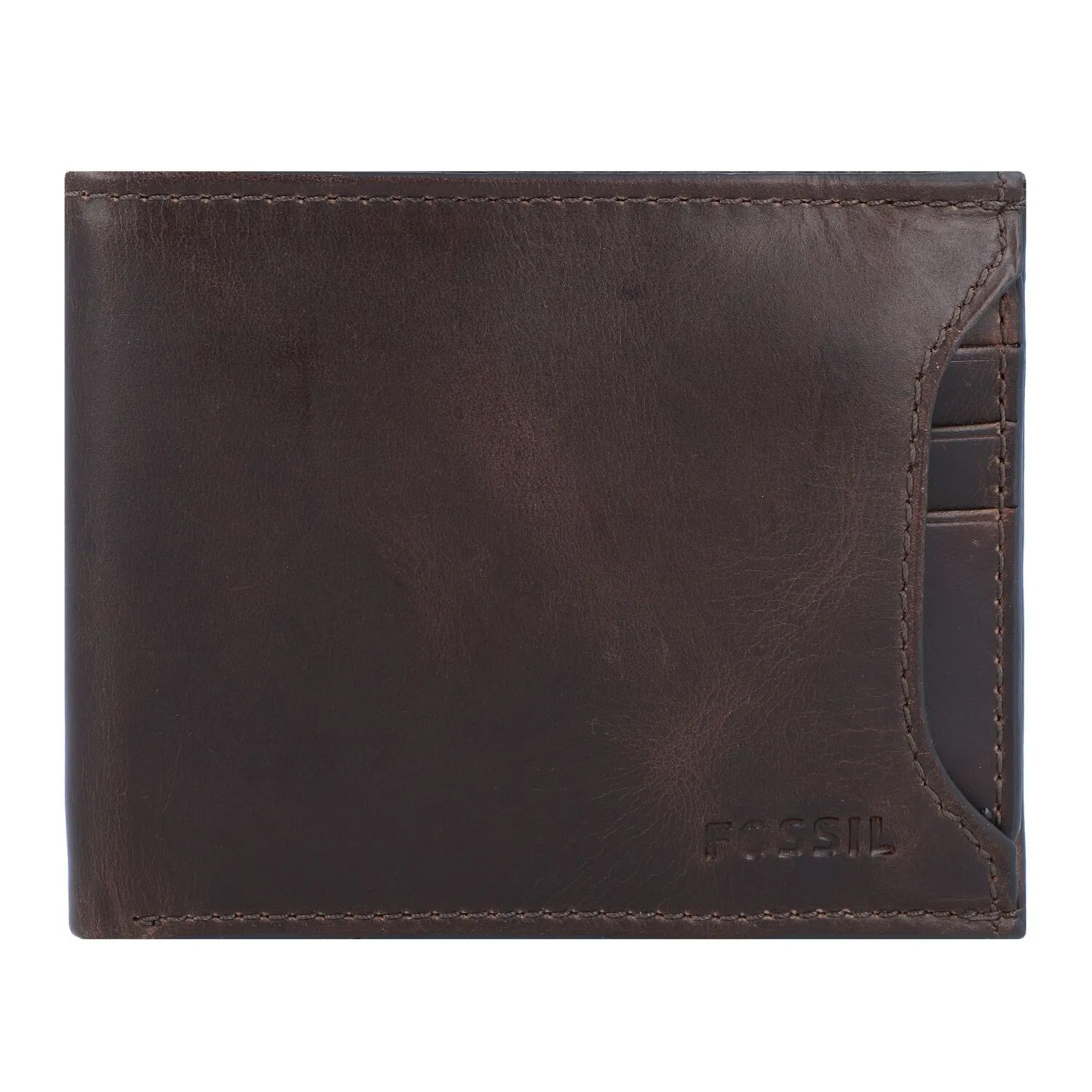 Fossil Portafoglio Derrick in pelle 11 cm