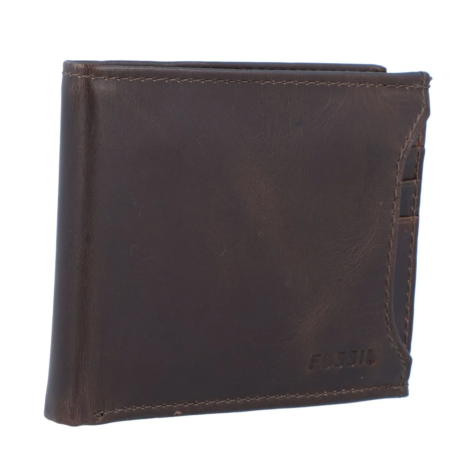 Fossil Portafoglio Derrick in pelle 11 cm