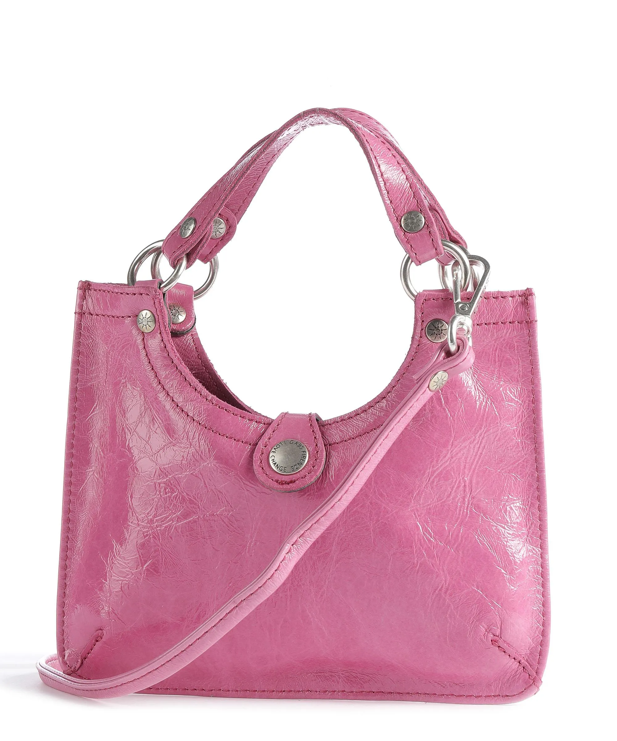  Gabs Eleonora Eleo XS Borsa a mano pelle di vitello grana pink  