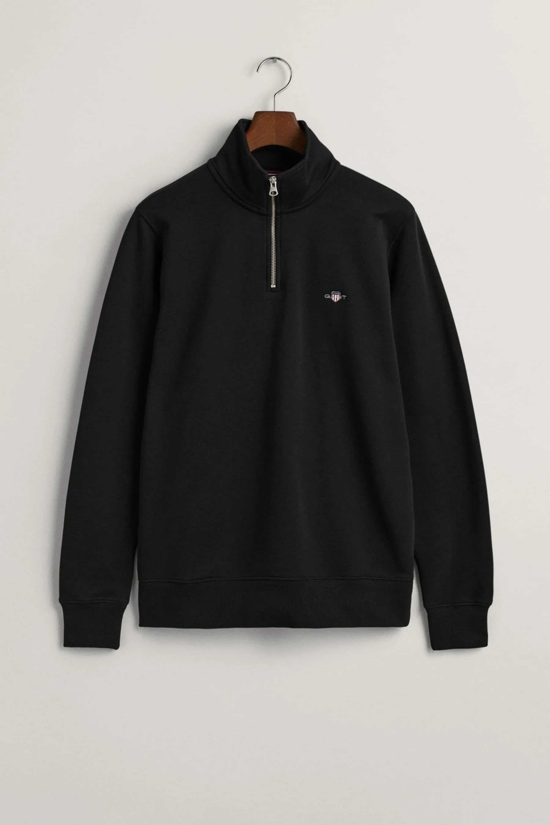 Gant Shield - Felpa con zip corta