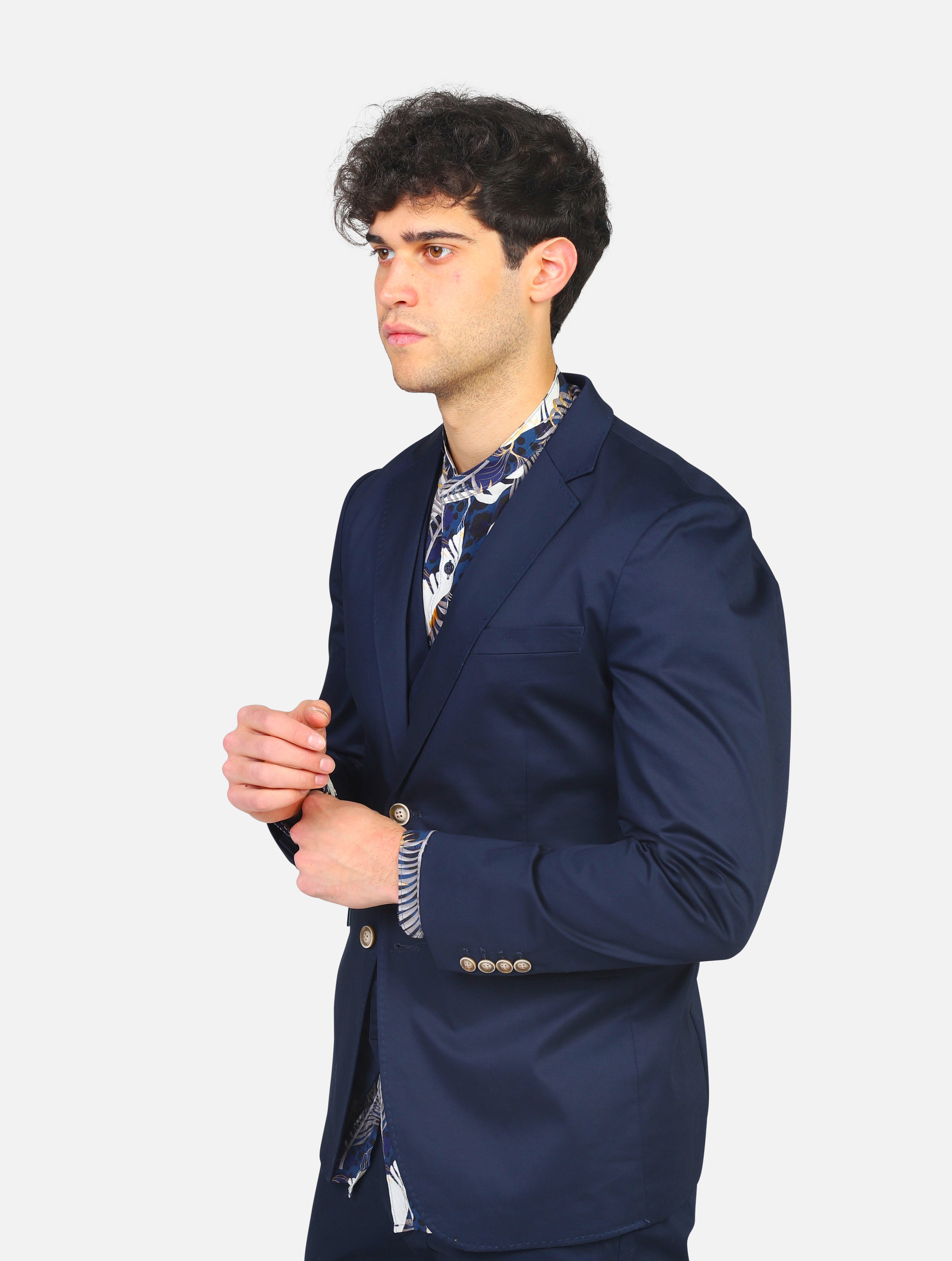 giacca GIANNI LUPO - GL008BDNAVY