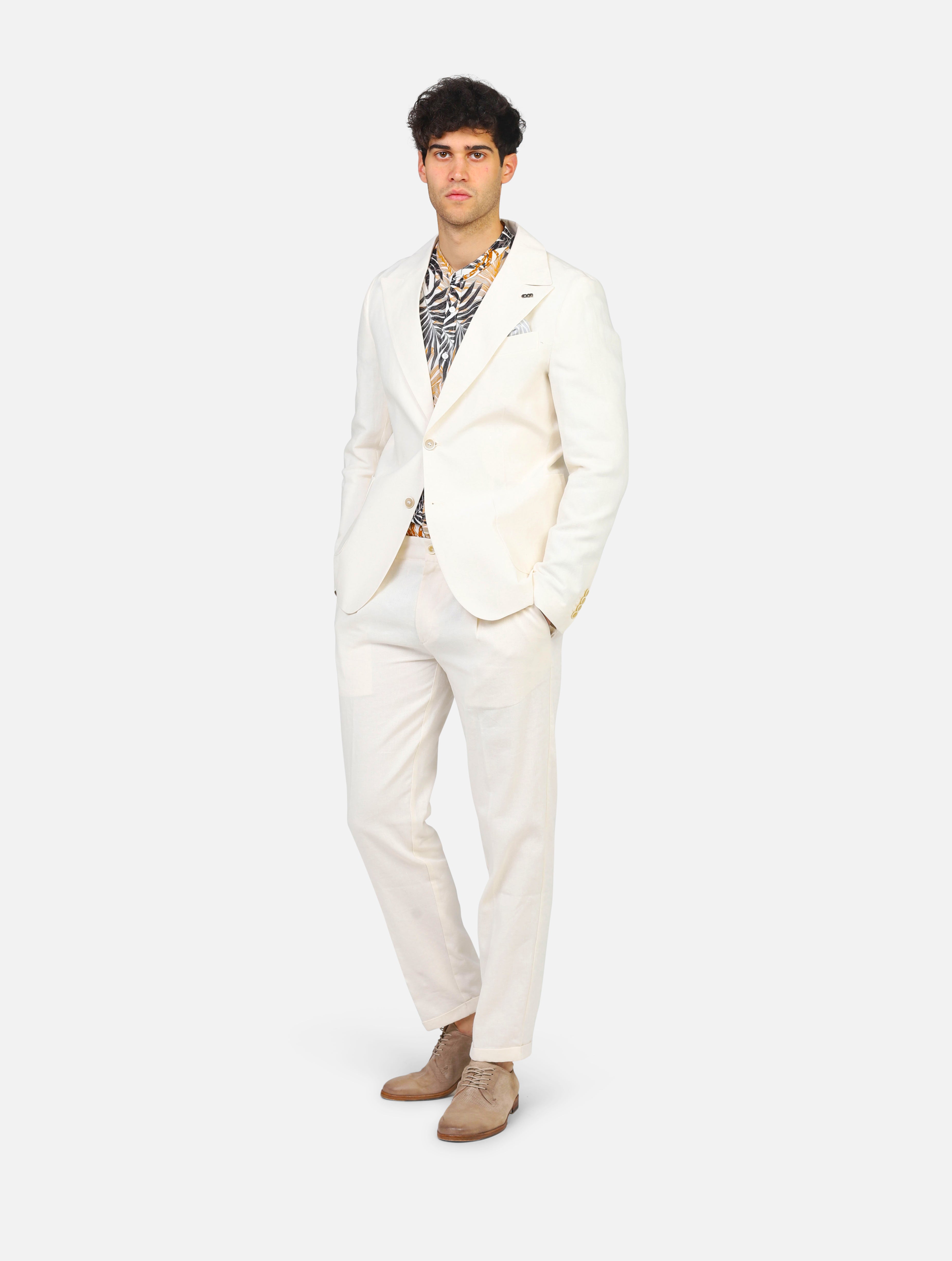giacca KOON  - HGC100LT03SPIGATOBEIGE