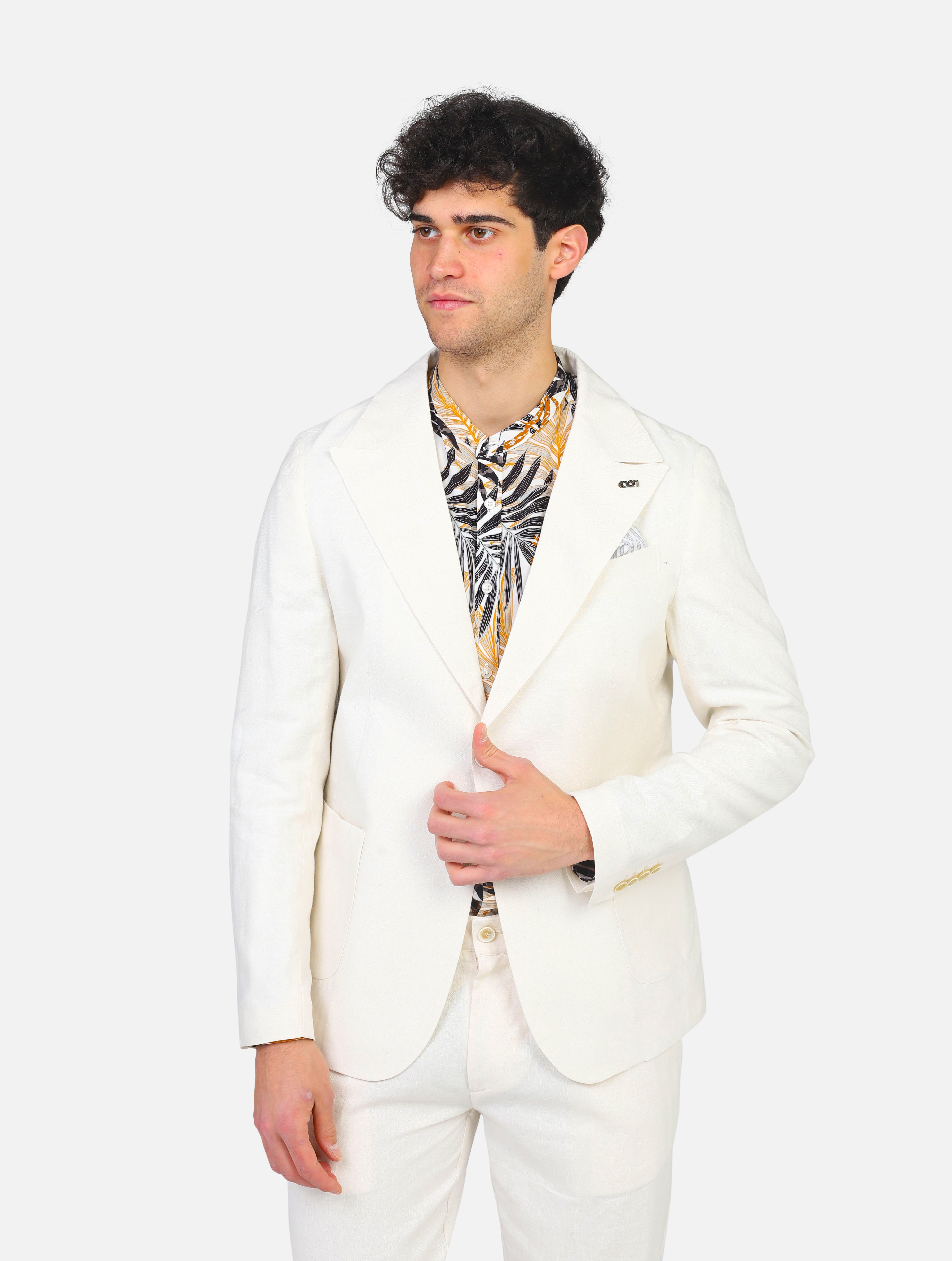 giacca KOON  - HGC100LT03SPIGATOBEIGE
