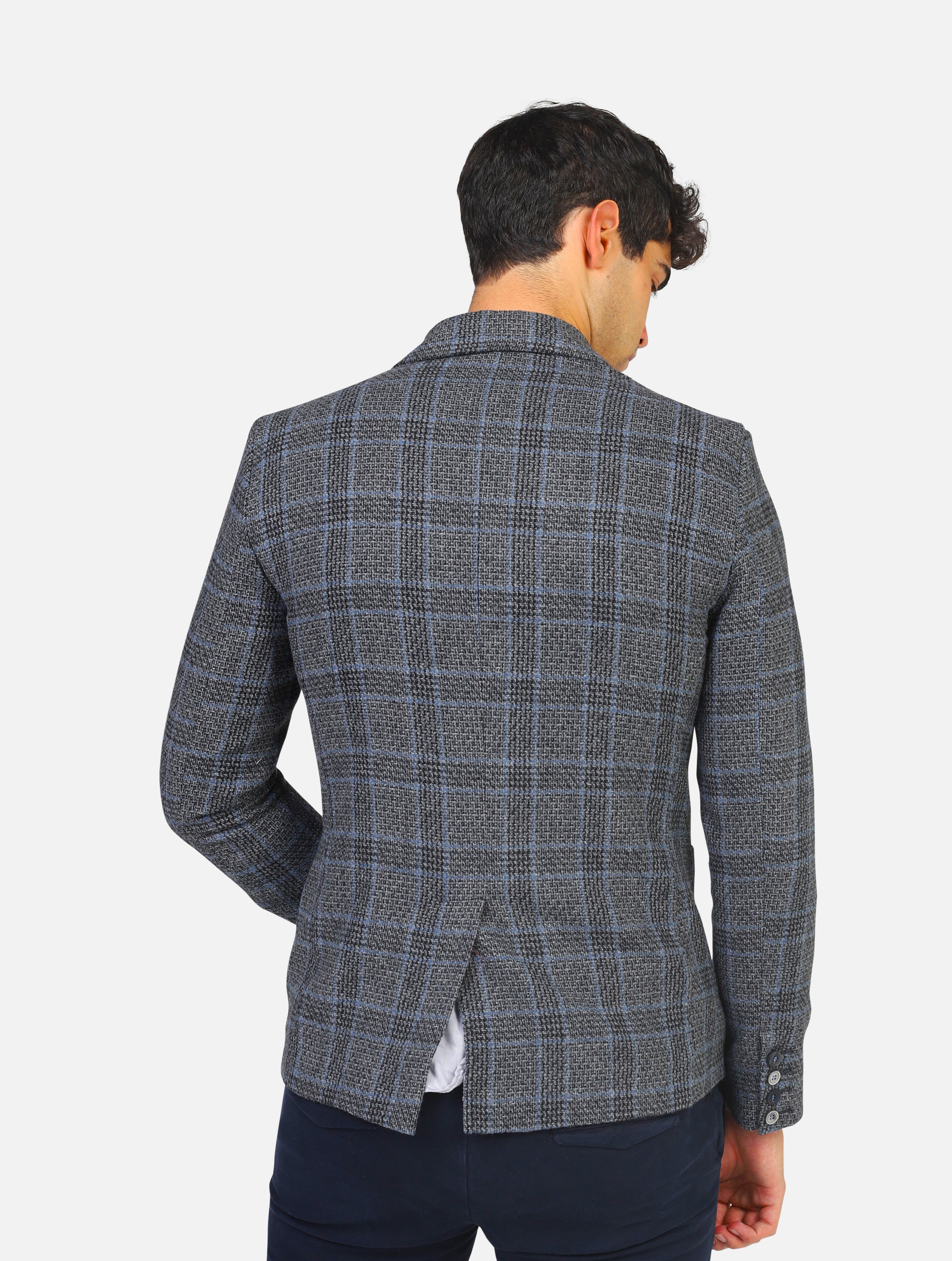 giacca KOON - IGC014 SR13 GRIGIO/BLU