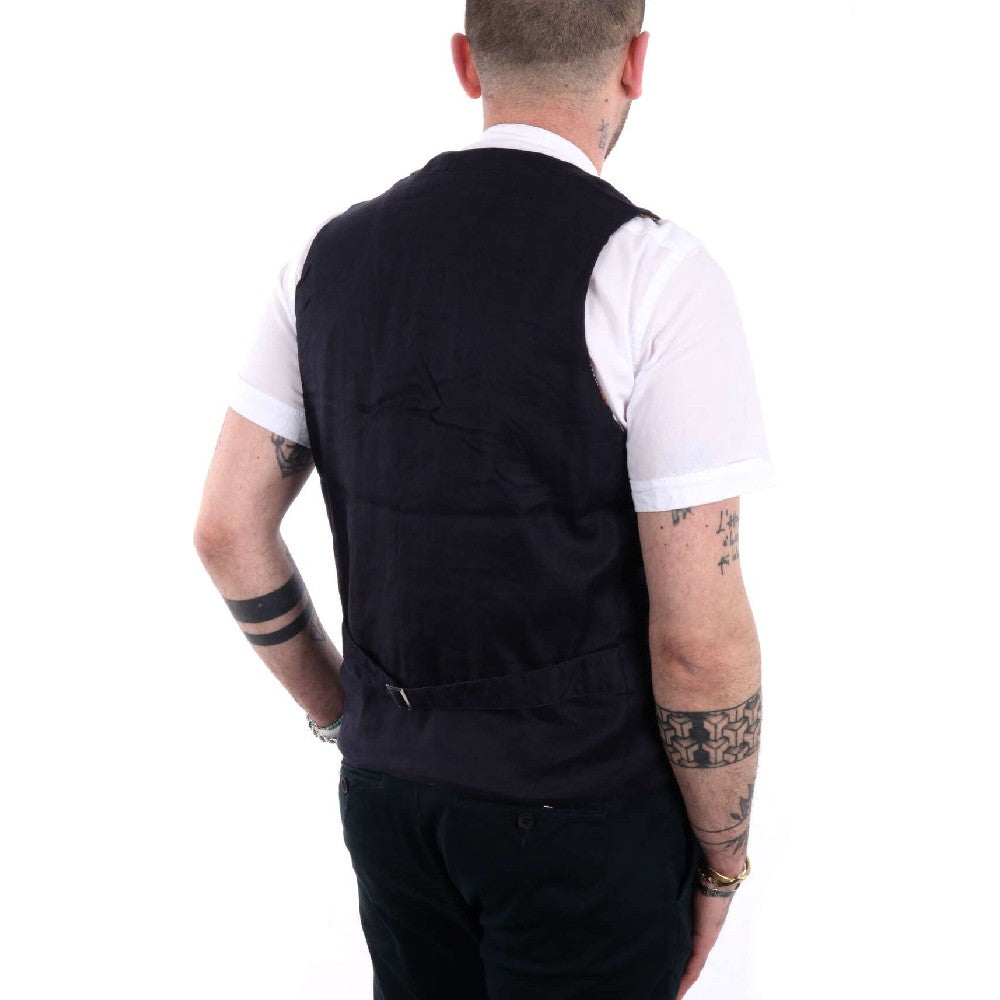 Gianni Lupo Gilet in Lino Uomo