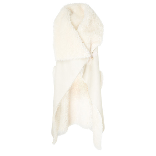 Gilet BB Couture Reverse bianco
