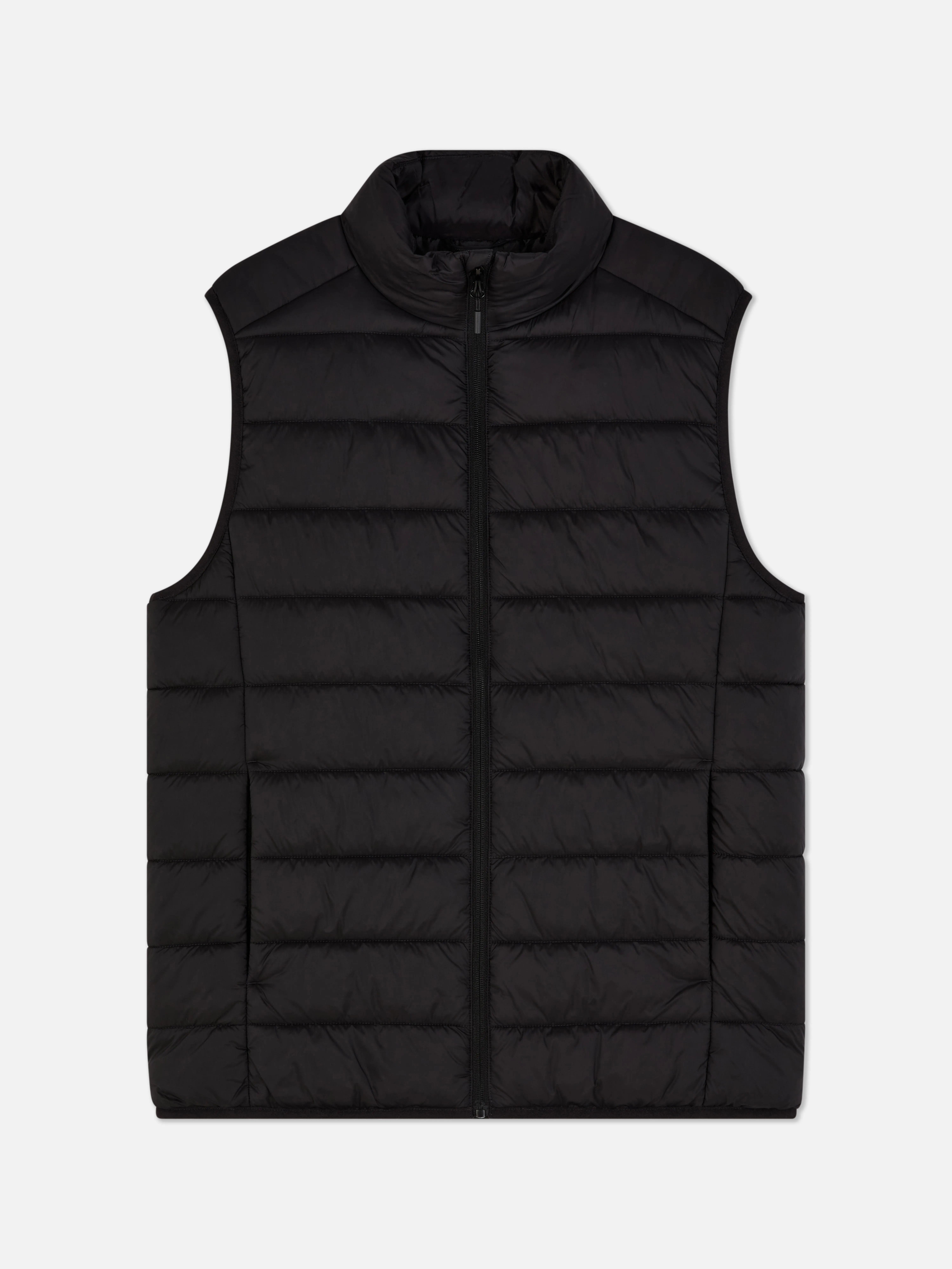 Gilet imbottito con zip