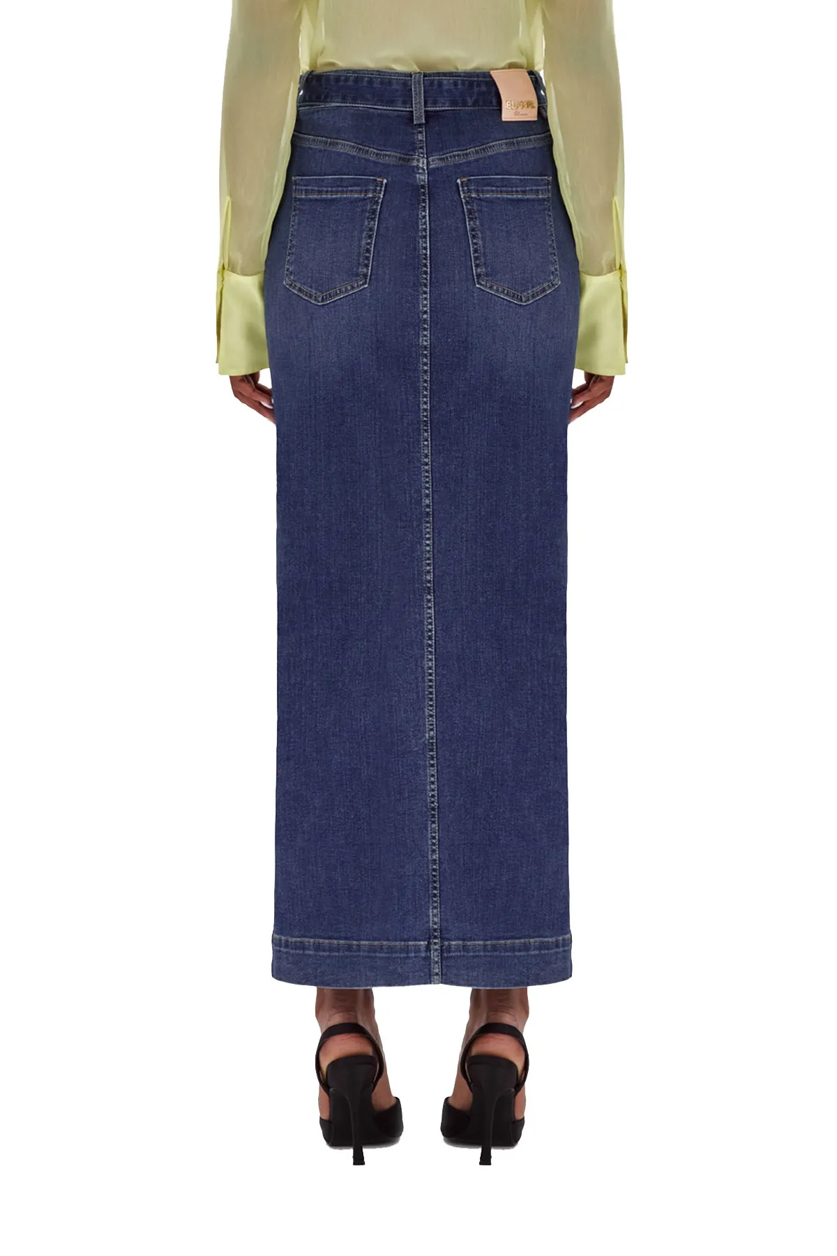 Gonna Denim Lunga BLUGIRL da donna