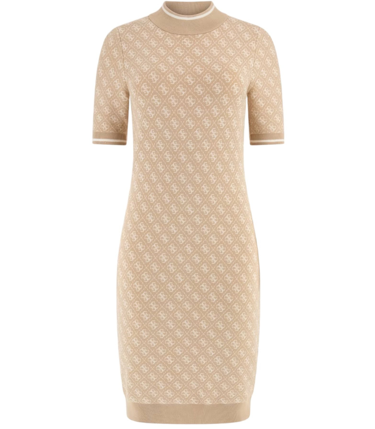 Guess Donna Vestito Midi  Lise 4G Logo
