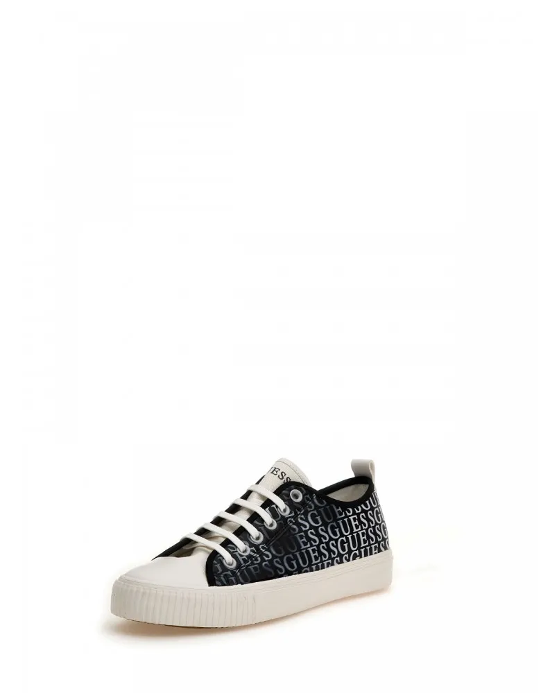 GUESS FM6nwl sneakers scarpe uomo casual tessuto blu logato