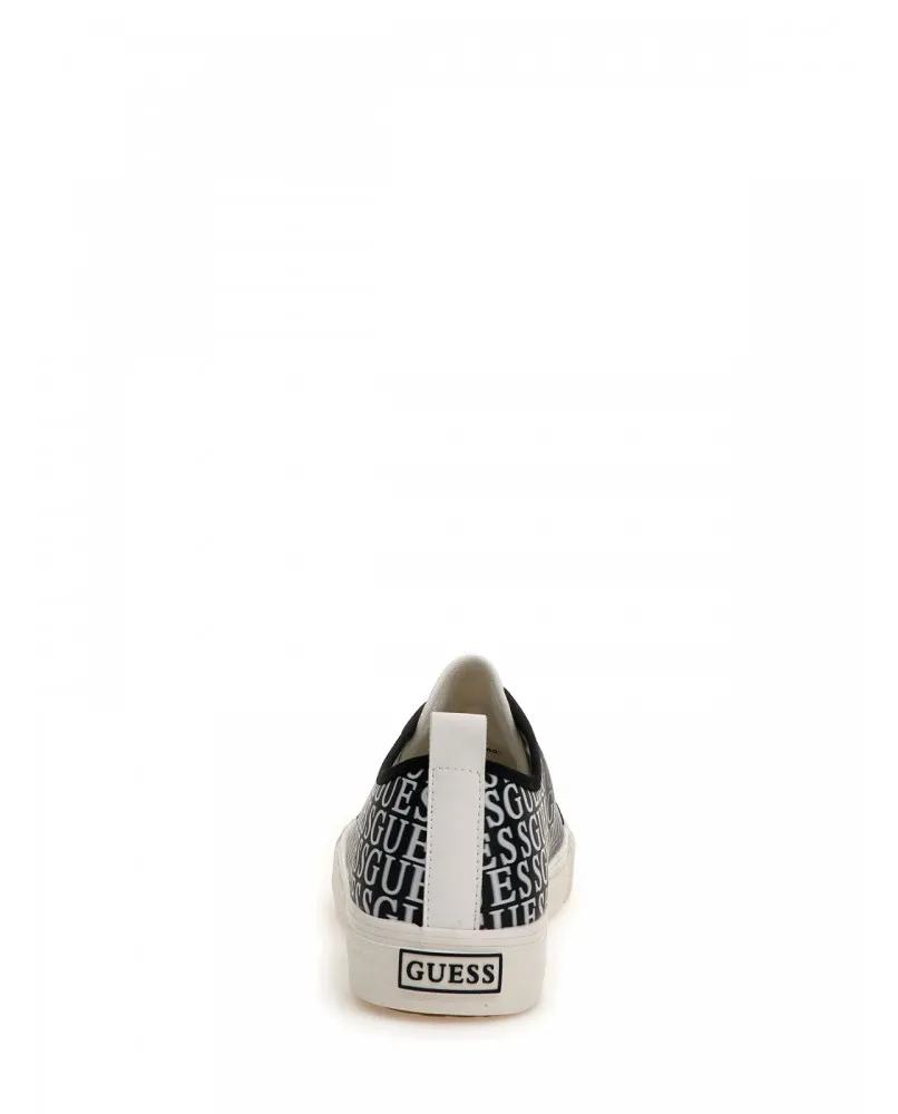 GUESS FM6nwl sneakers scarpe uomo casual tessuto blu logato