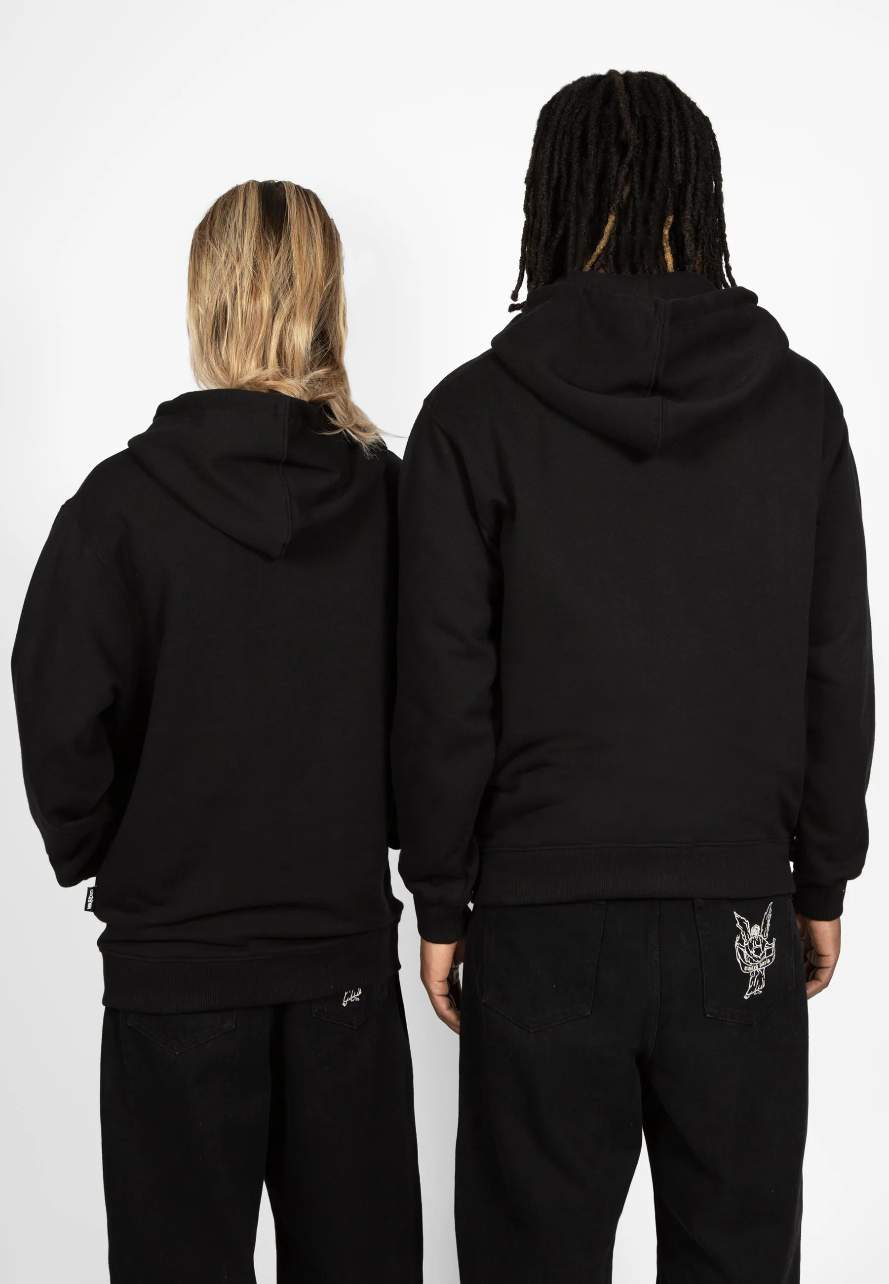 HOODIE ZIP STATEMENT CROWN UNISEX - Felpa con zip