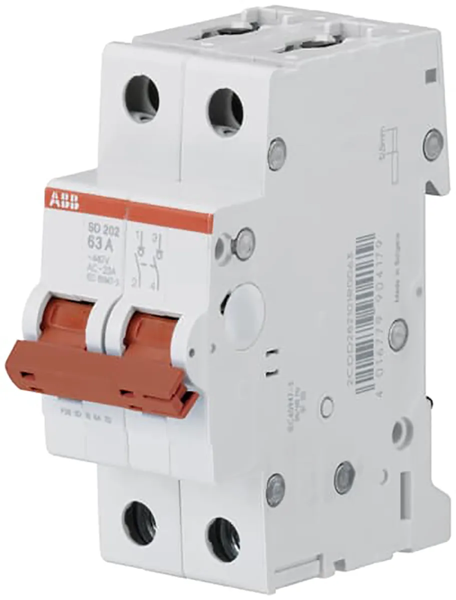 Interruttore magnetotermico ABB, 2P 40A