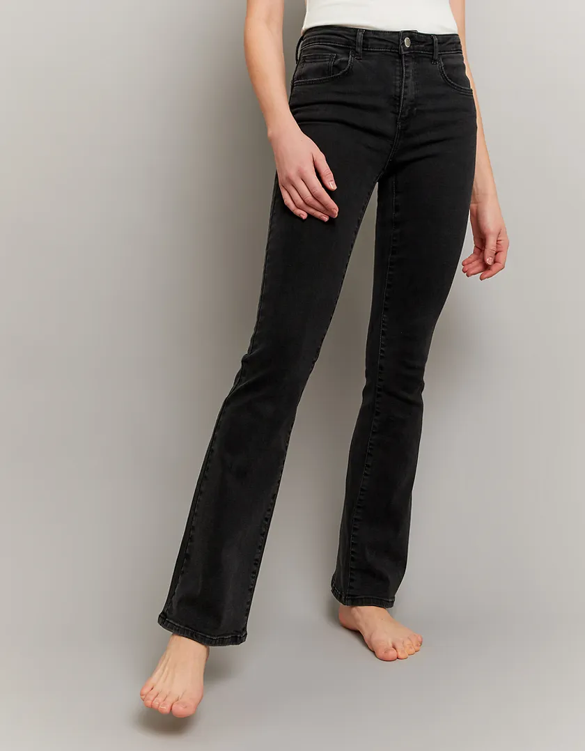Jeans a Zampa Push Up a Vita Media  