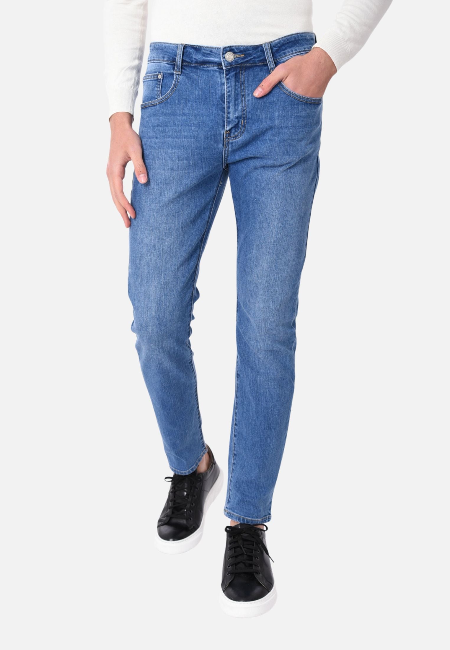 Jeans basic cinque tasche