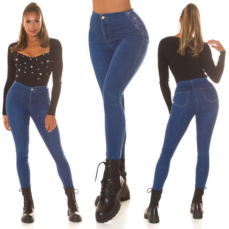 Jeans con glitter 0000J2656