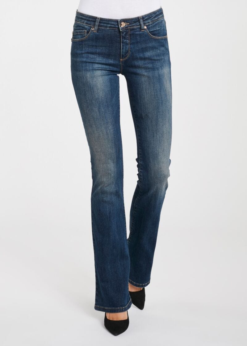 Jeans demi boot