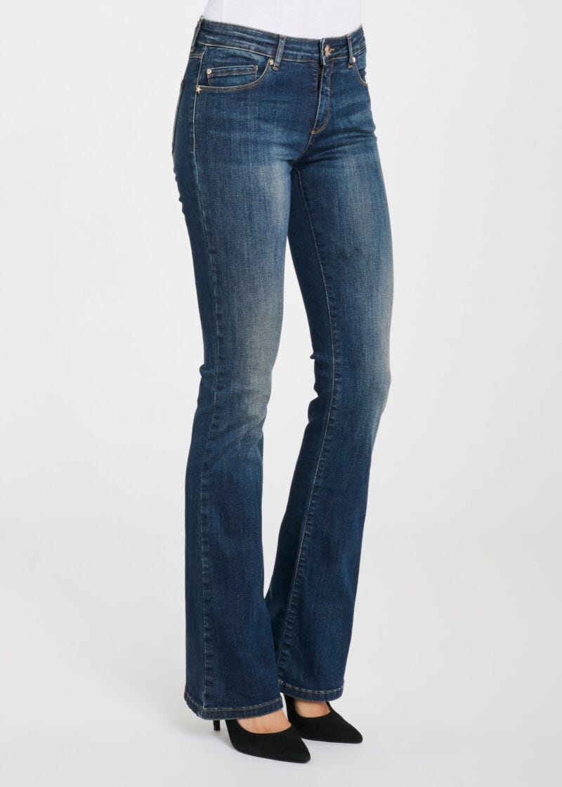 Jeans demi boot