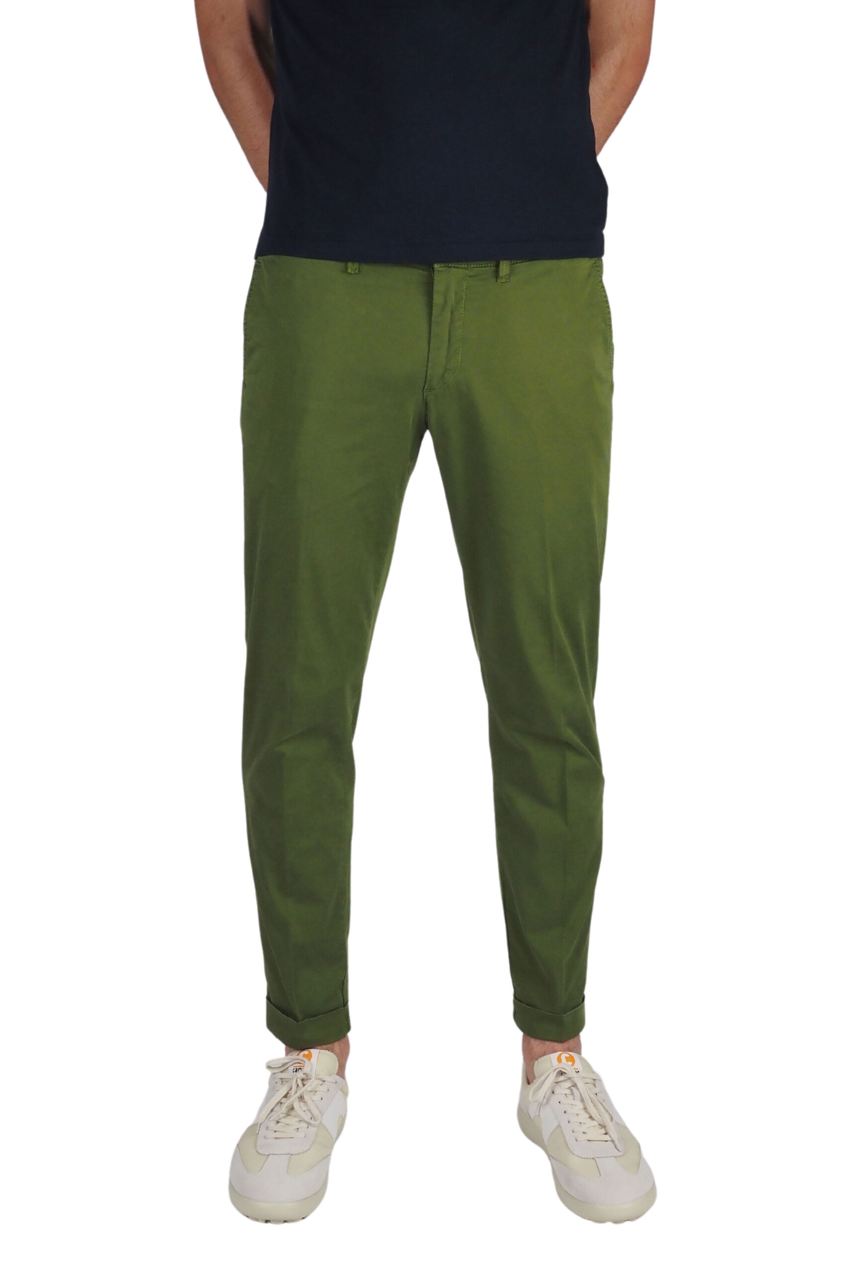 Jeckerson pantaloni uomo oliva