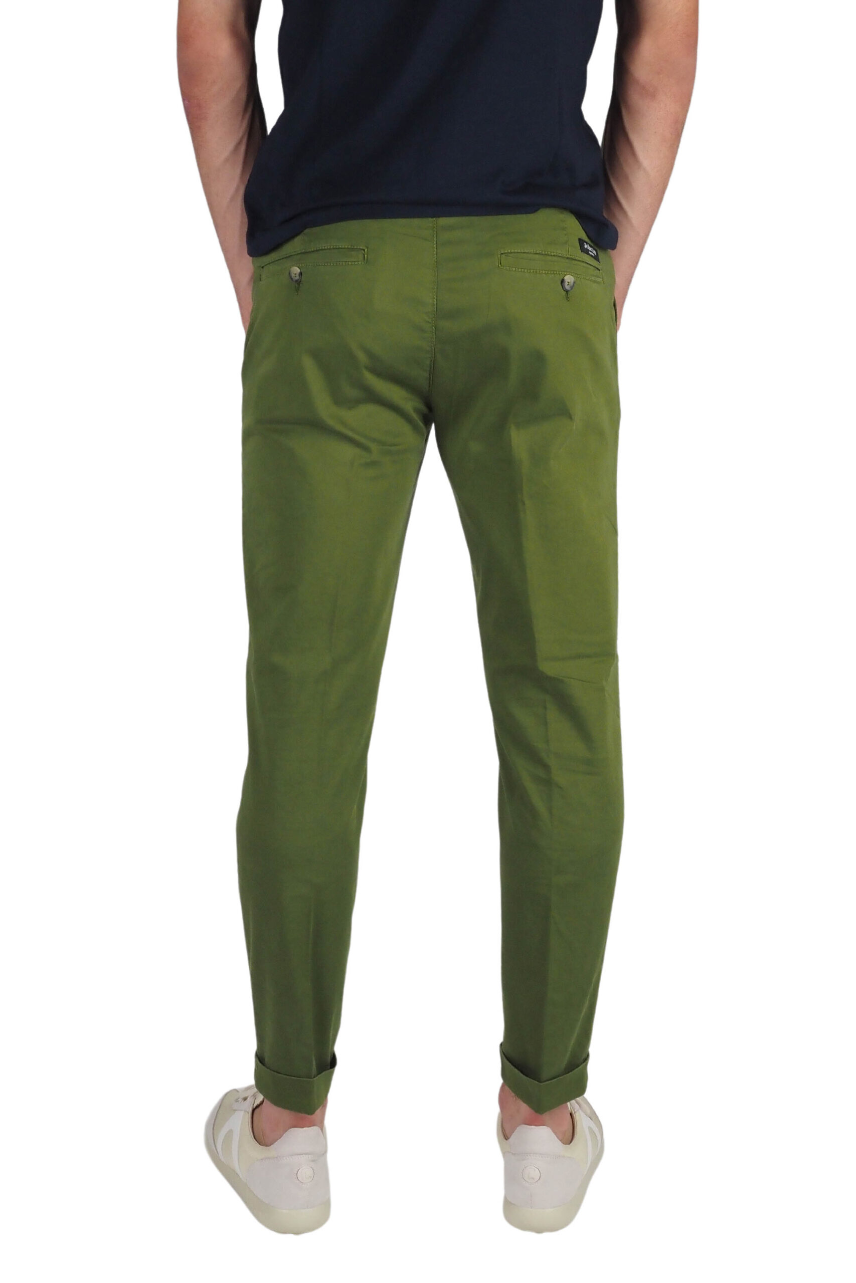 Jeckerson pantaloni uomo oliva
