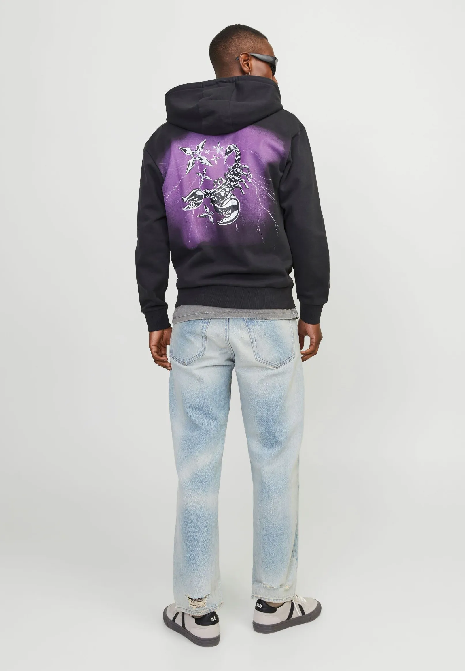 JORSCORPION ZIP HOOD UNISEX - Felpa con zip