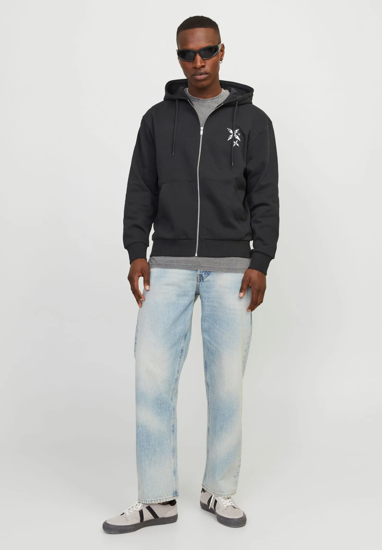 JORSCORPION ZIP HOOD UNISEX - Felpa con zip