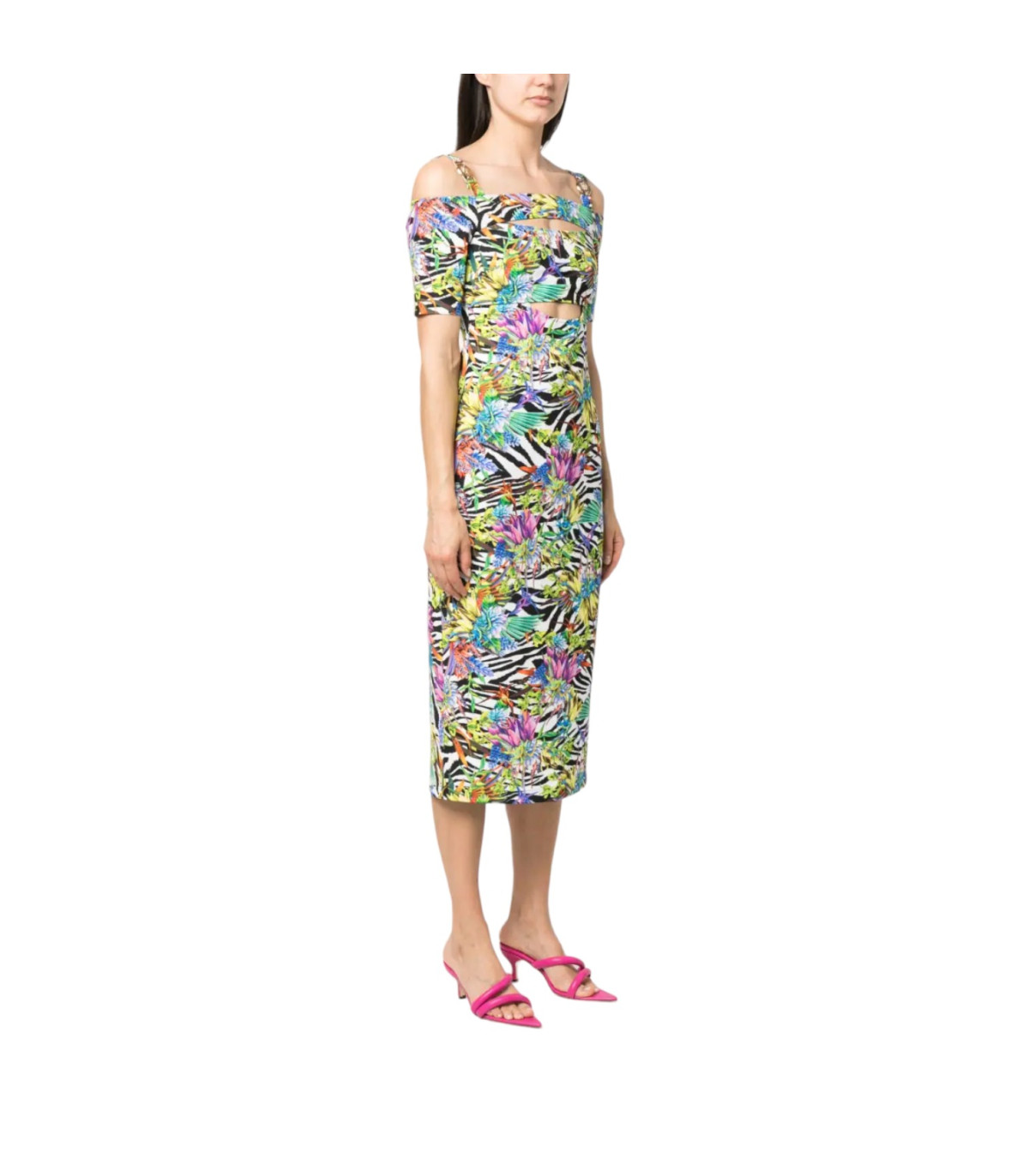 Just Cavalli Donna Vestito Al Ginocchio  74MW905
