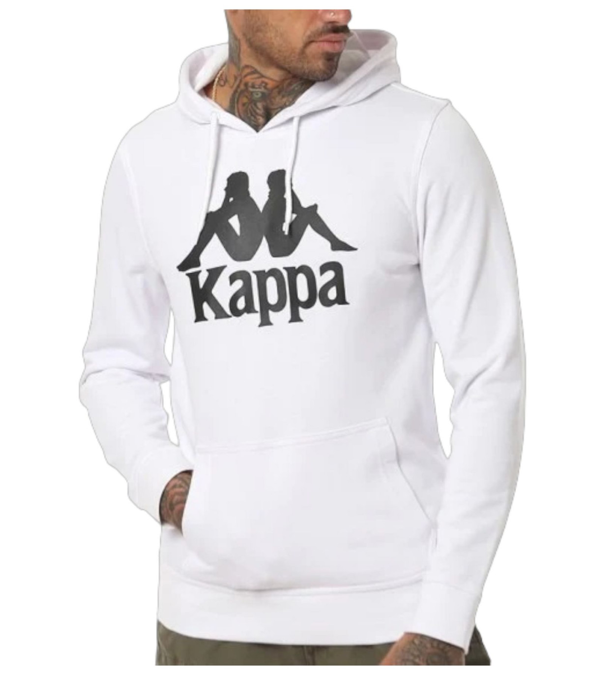 Kappa Uomo Felpa Con Cappuccio