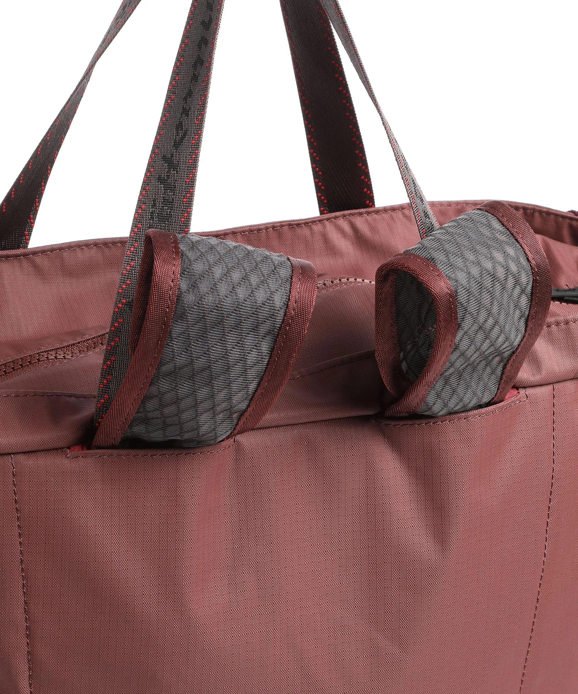  Klättermusen Urur 23L Borsa a zainetto poliammide riciclato rosso bordò  