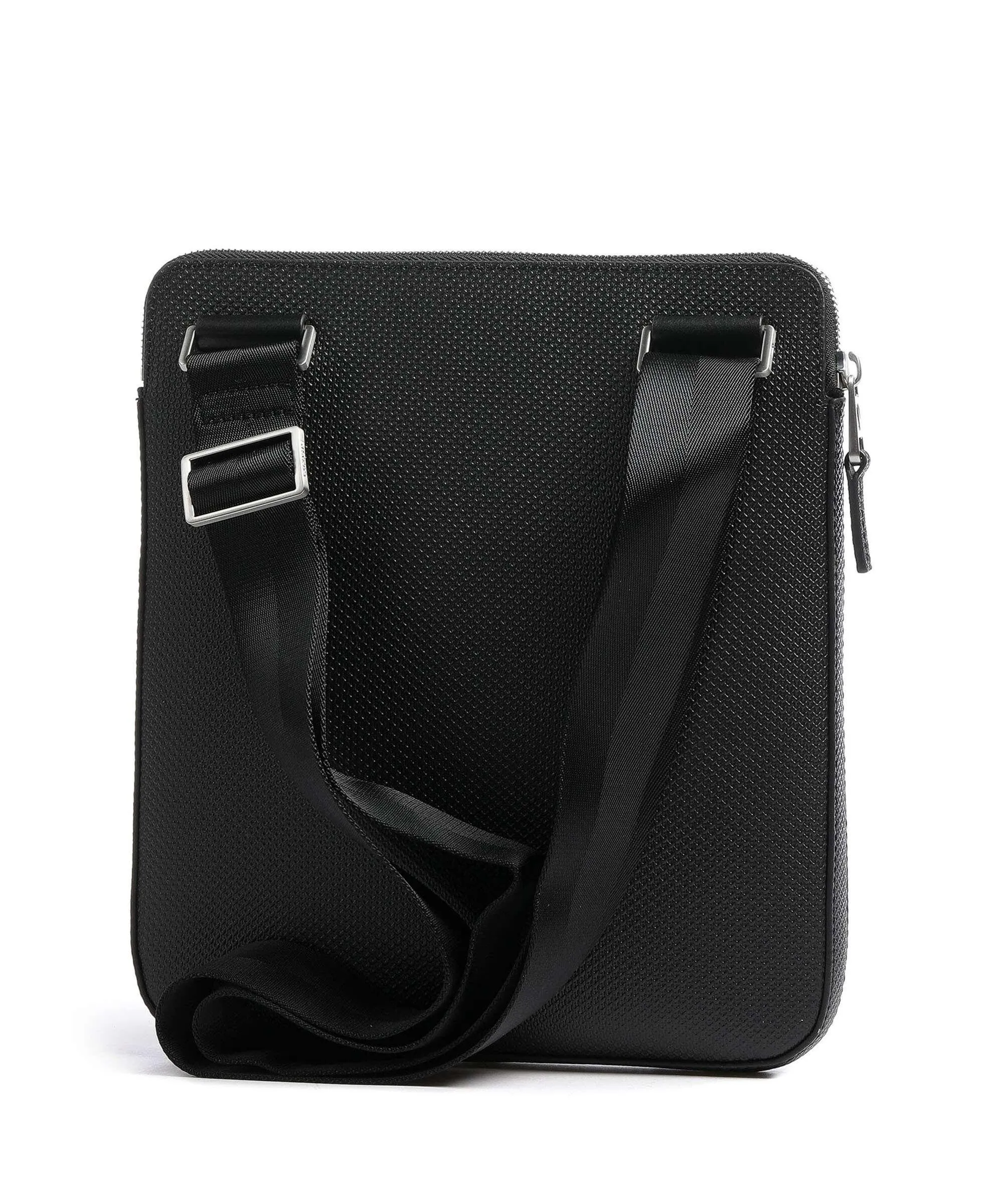  Lacoste Chantaco Borsa a tracolla pelle bovina nero  