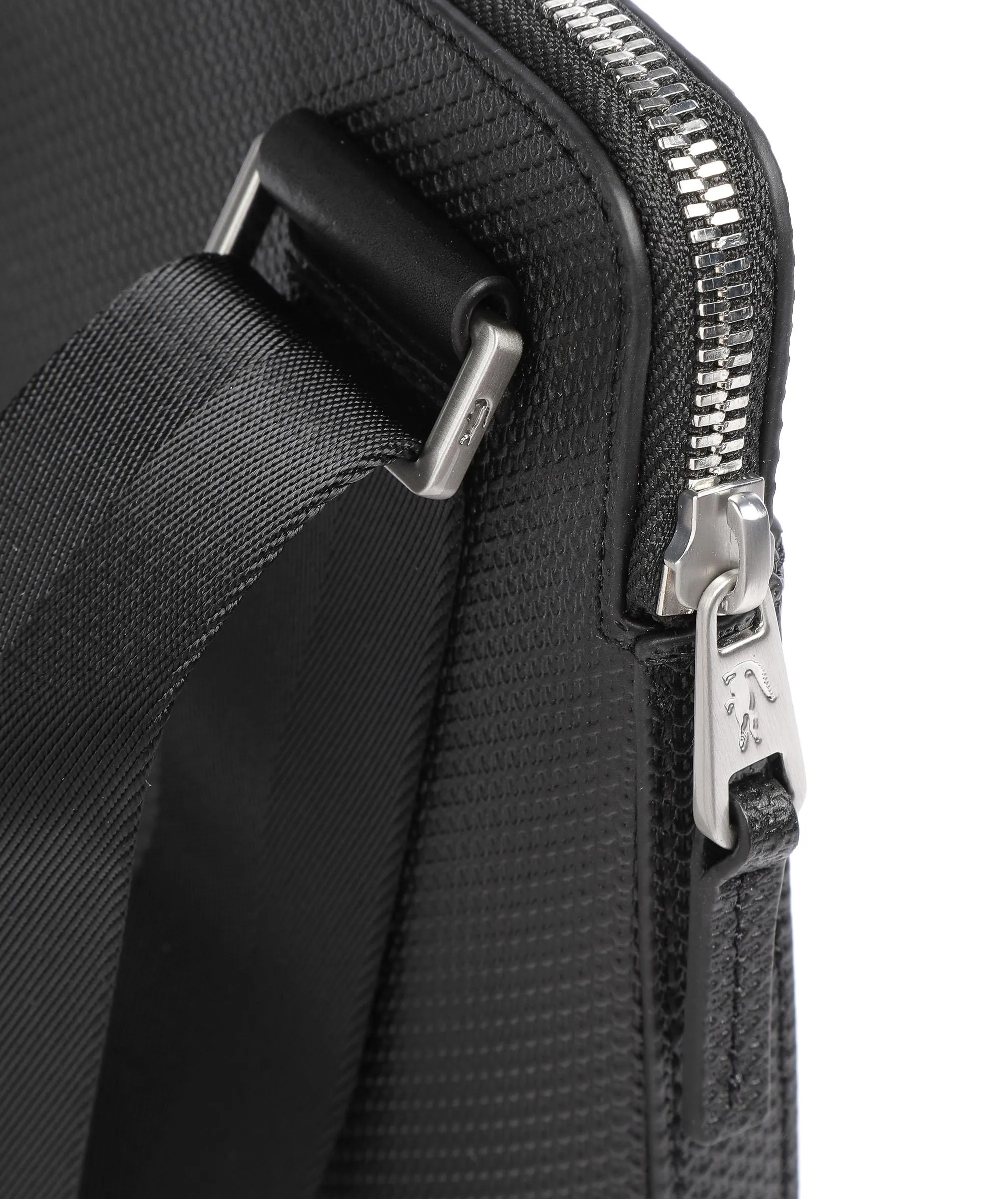  Lacoste Chantaco Borsa a tracolla pelle bovina nero  