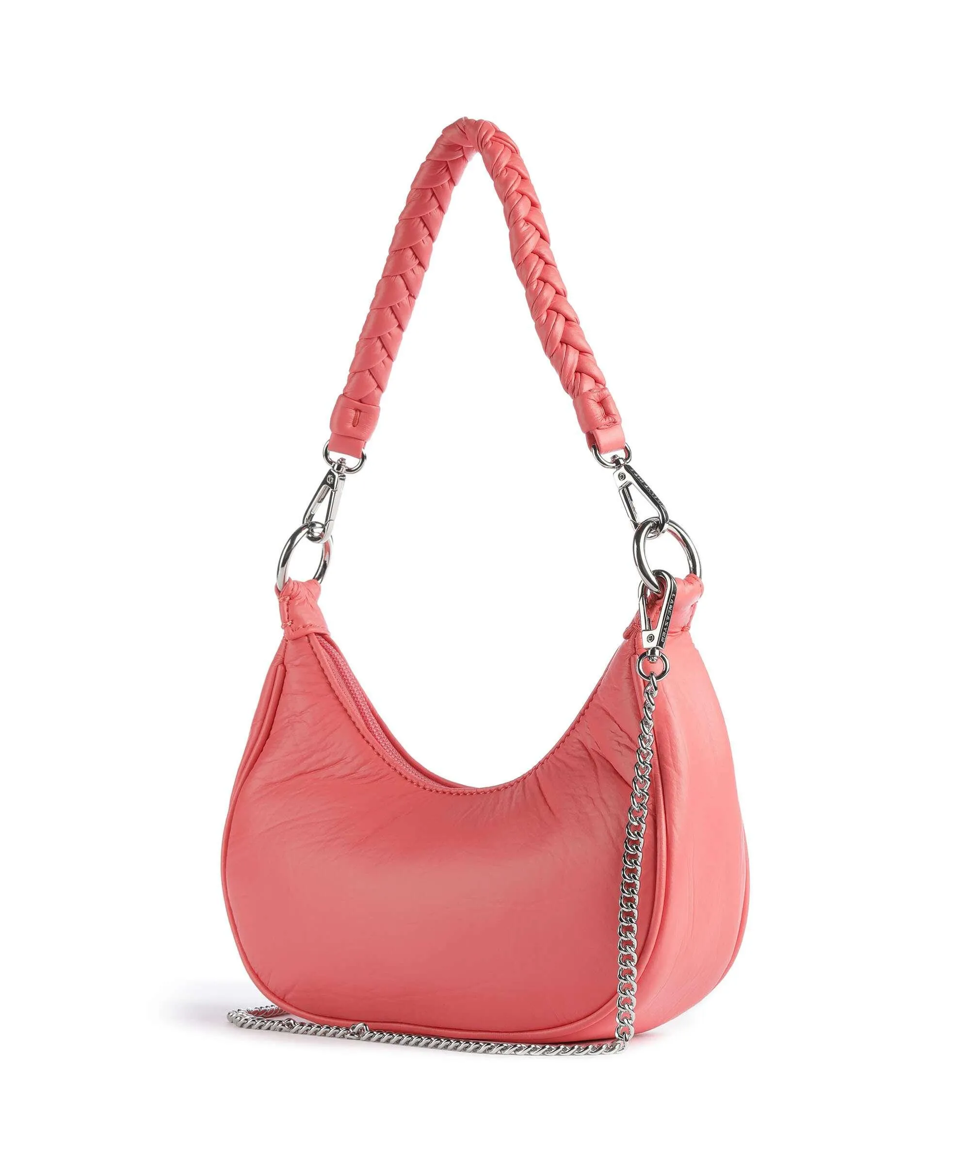  Lancaster Gum Borsa a spalla pelle sintetica corallo  