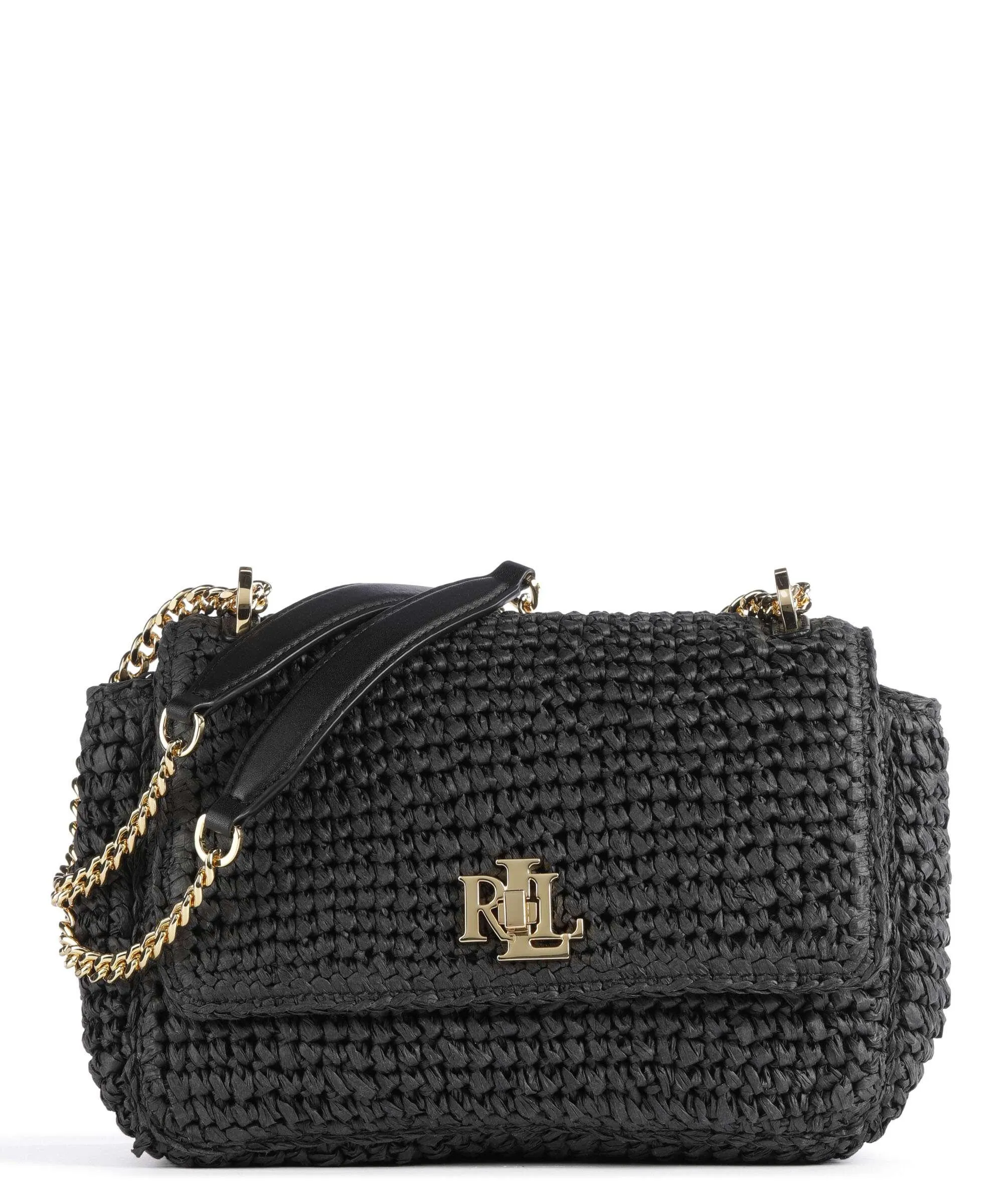  Lauren Ralph Lauren Sophee 22 Borsa a spalla carta nero  