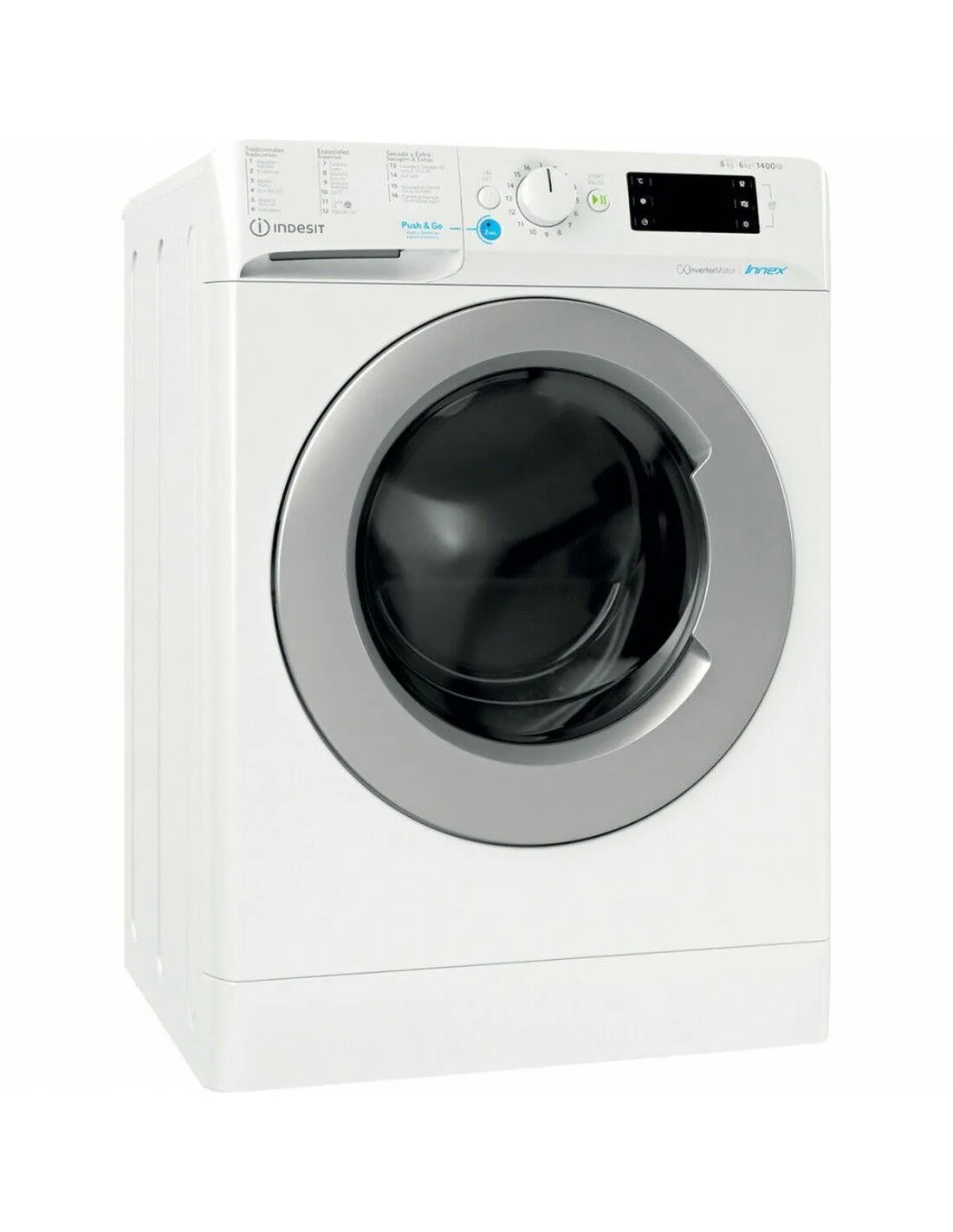 Lavatrice - Asciugatrice Indesit BDE861483XWSPTN 8kg / 6kg Bianco 1400 rpm