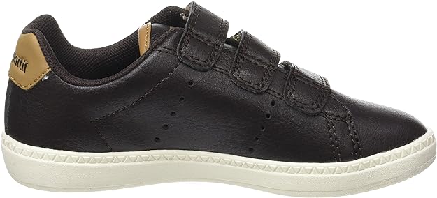 Le Coq Sportif children's shoe with strap in Courtone leather 1720116 brown
