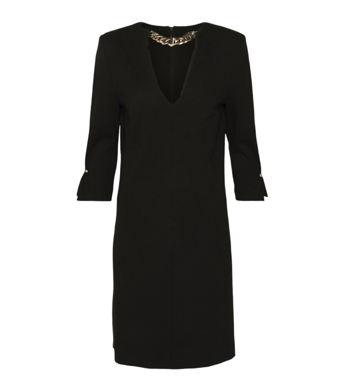 Liu Jo Donna Vestito Corto Tunica Con Catena