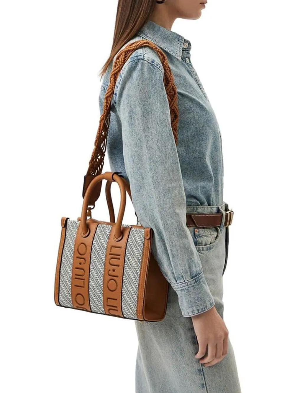 LIU.JO Borsa a Tracolla Donna - Fuxia modello AA4099T6476