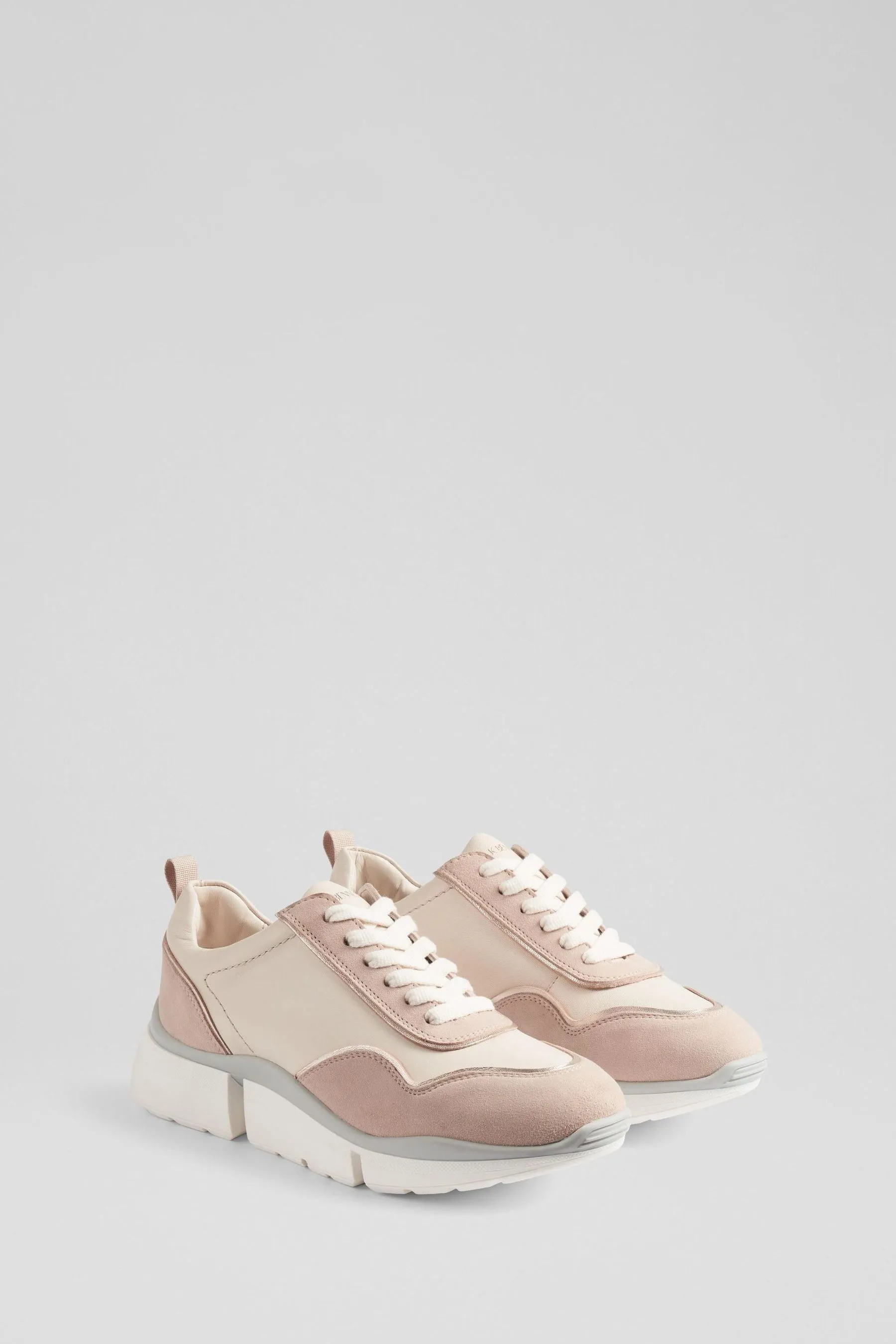 LK Bennett - Scarpe da ginnastica in pelle scamosciata