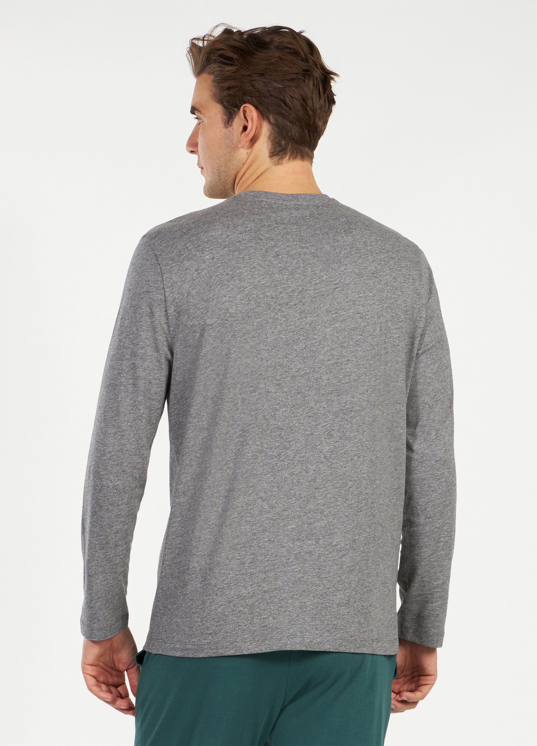 Maglia pigiama a maniche lunghe uomo