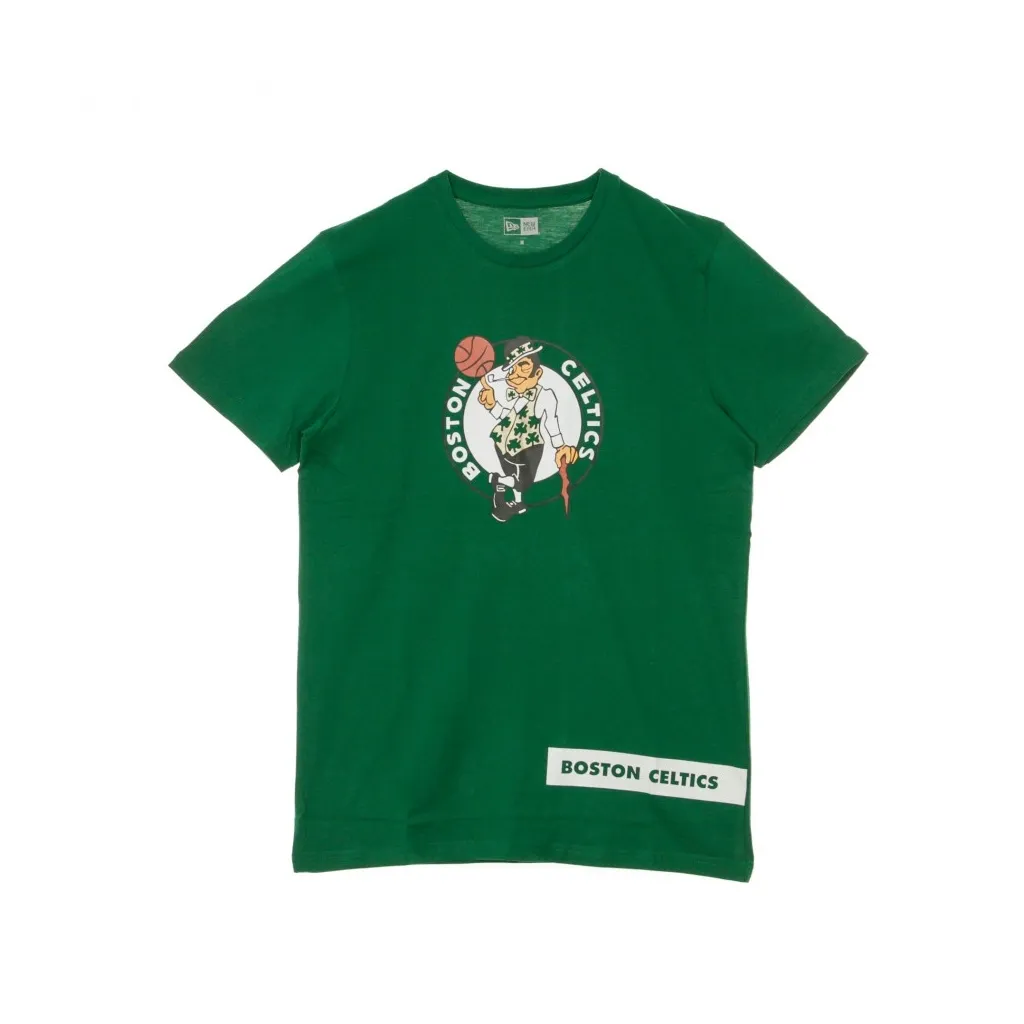 MAGLIETTA NBA BLOCK WORDMARK TEE BOSCEL ORIGINAL TEAM COLORS
