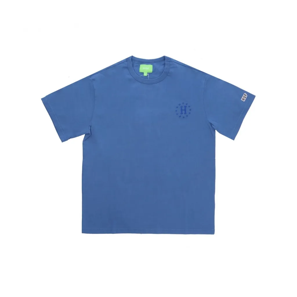 maglietta uomo 12 galaxies faded relaxed top BLUE