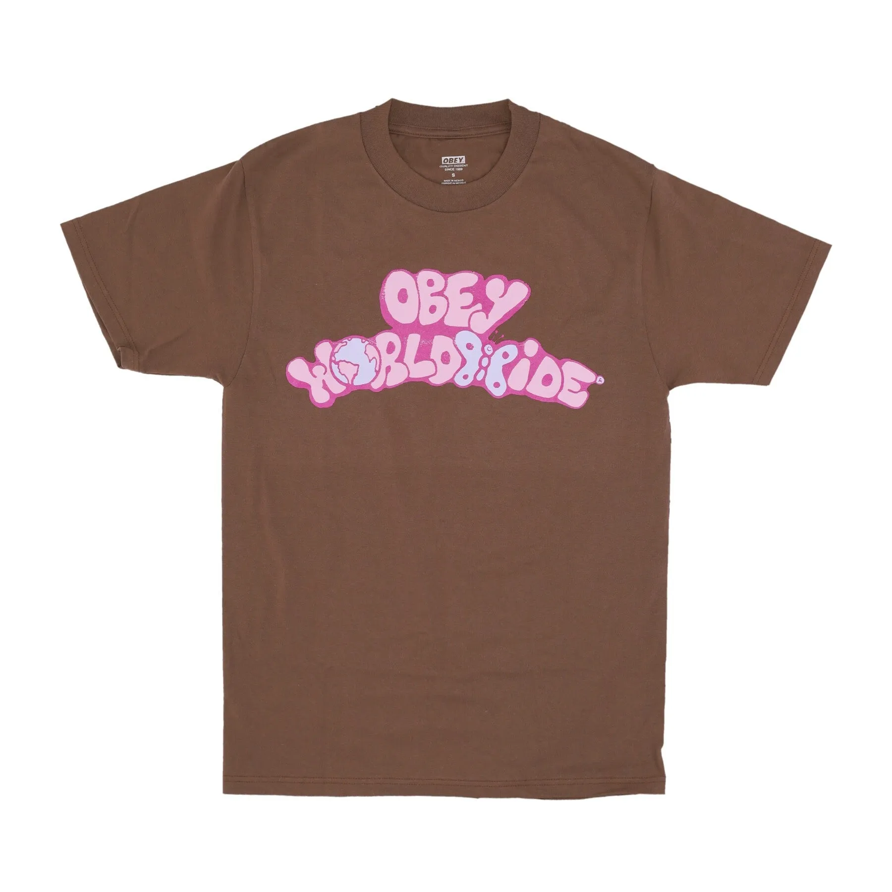 Maglietta Uomo Global Butterfly Classic Tee Silt