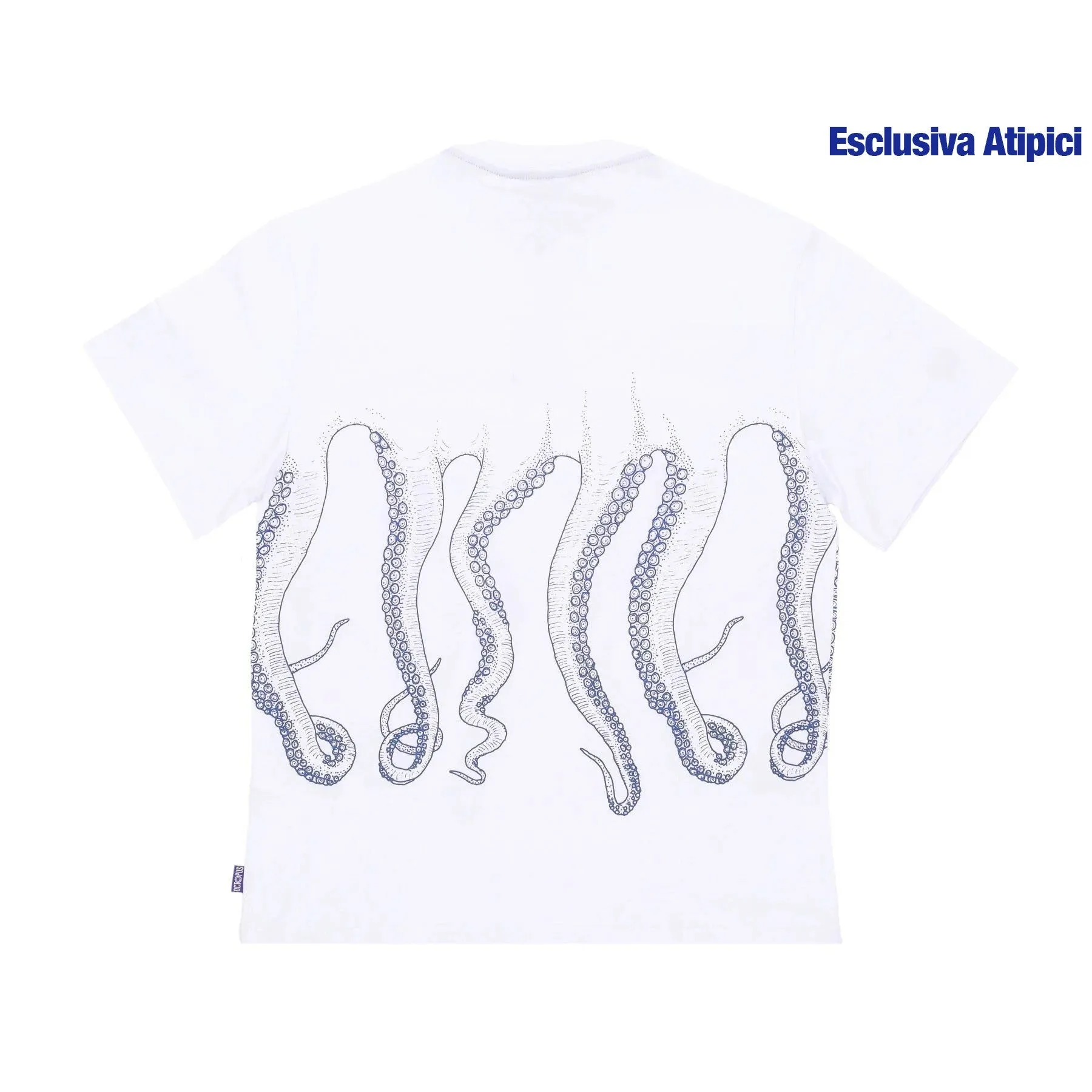 Maglietta Uomo Outline Tee Blue/white