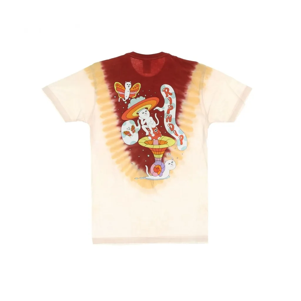 maglietta uomo solar dream tee BURGUNDY/PEACH U DYE