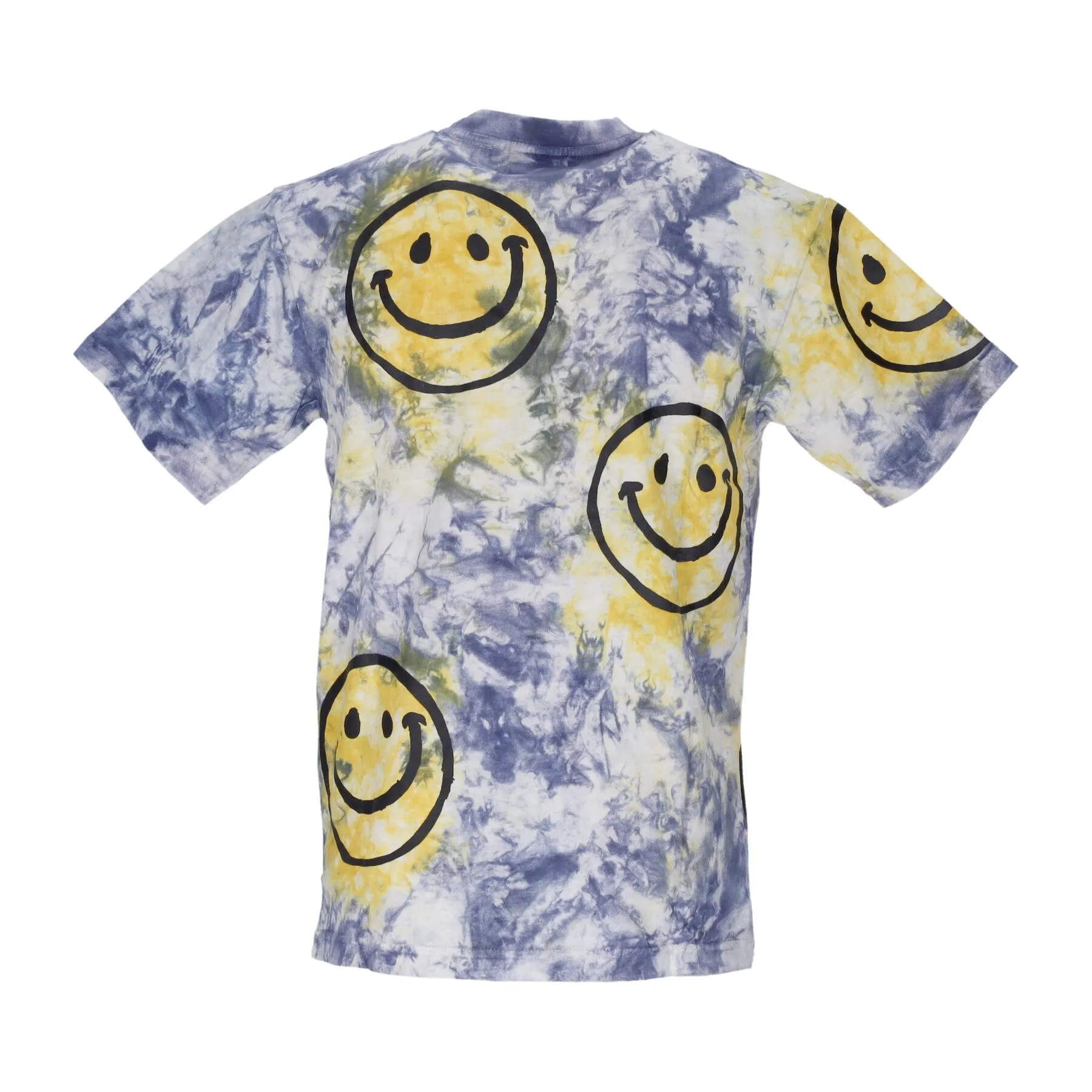 Maglietta Uomo Sun Dye Tee X Smiley Yellow/blue Tie Dye