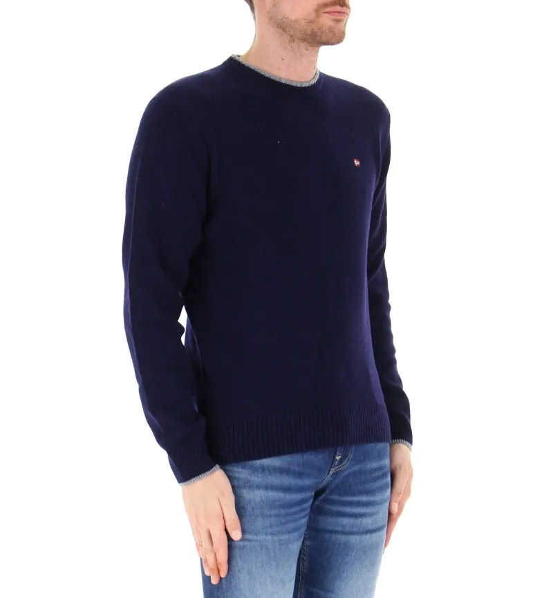 Maglione misto lana